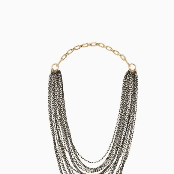 Stella and Dot layered feather necklace - Picture 3 of 10
